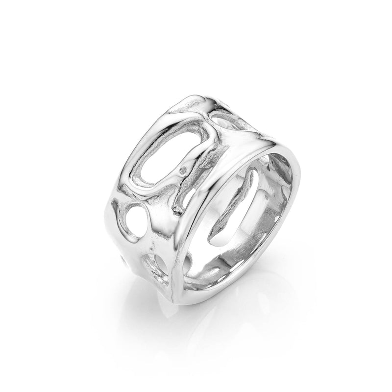 ENLACER RING WOMAN SILVER