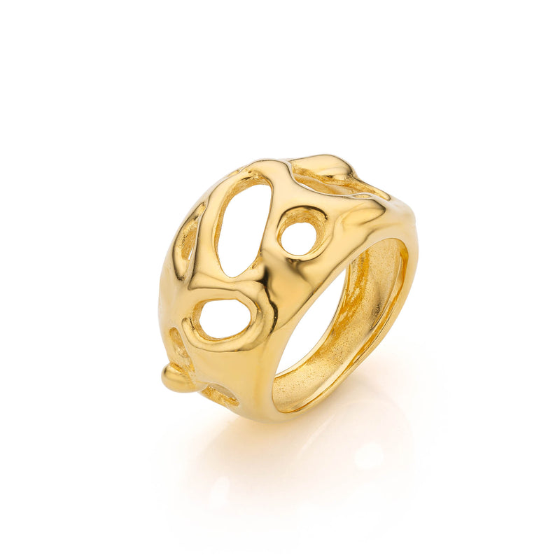 BOMBA RING GOLD