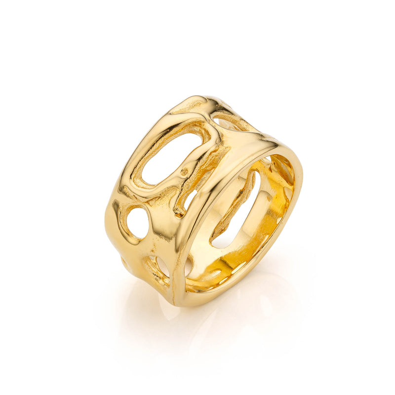 ENLACER RING WOMAN GOLD